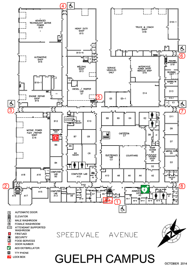 Guelph Campus Floor Plan