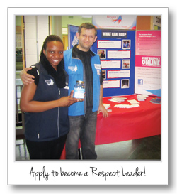 Apply to become a Respect Leader